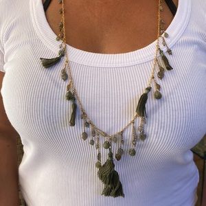 Chan Luu Vintage Gold Bronze Long Necklace